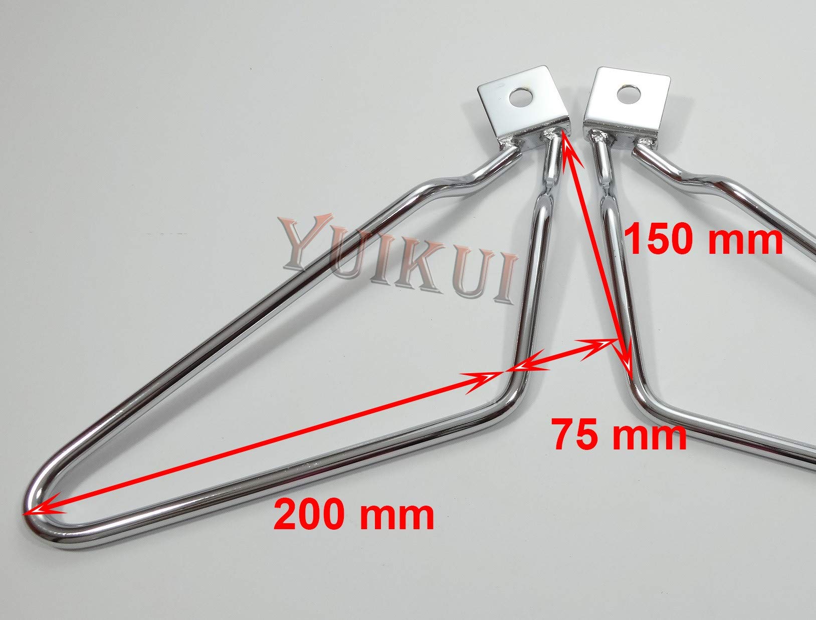 Amazon | YUIKUI RACING バイク 汎用 ハーレー サドルバッグ サポート